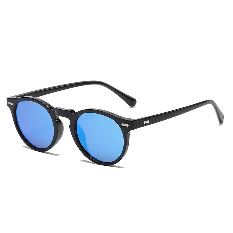 Polarized Round Sunglasses for Men – UV400 Protection