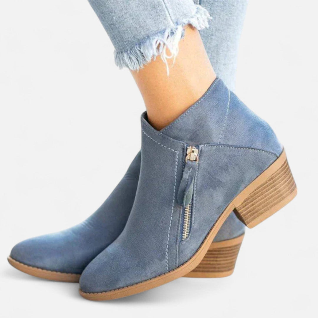 Women's Orthopedic Leather Boots – Arch Support & Style