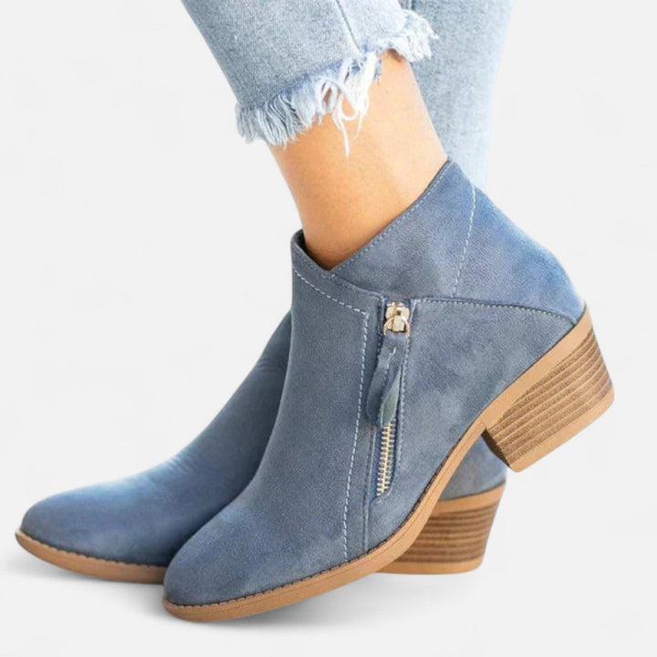 Women's Orthopedic Leather Boots – Arch Support & Style