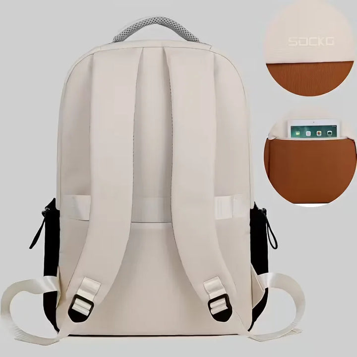 Unisex Backpack – Two-Tone Mesh-Padded Straps
