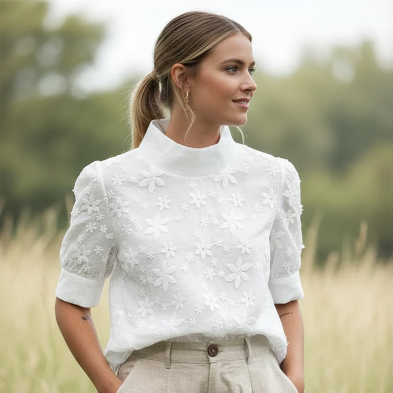 Women's Blouse – Relaxed Fit Soft Lightweight Everyday Style