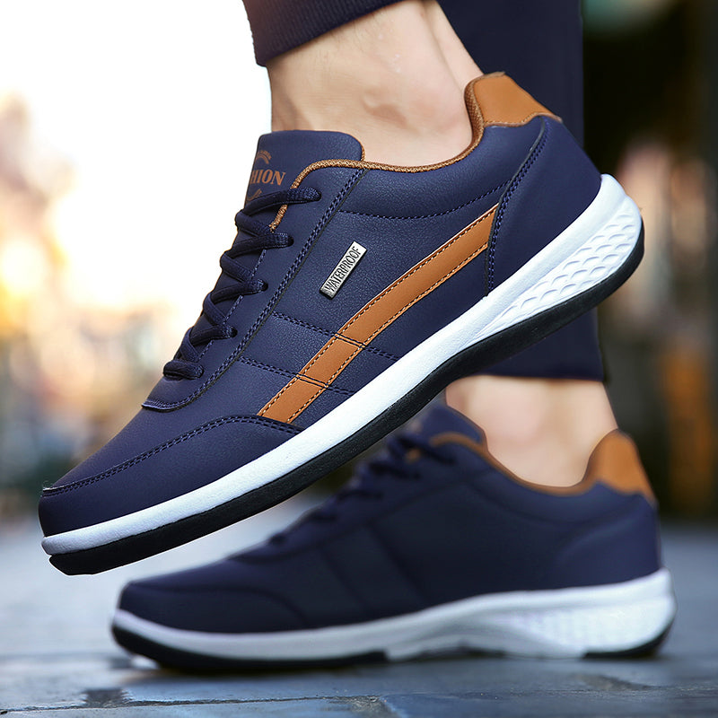 Men's Casual Sneakers – Lace-Up Orthopedic EVA Sole