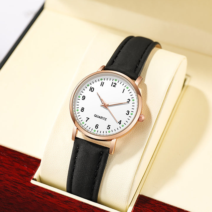 Women's Retro Quartz Watch – Vintage Lightweight Casual