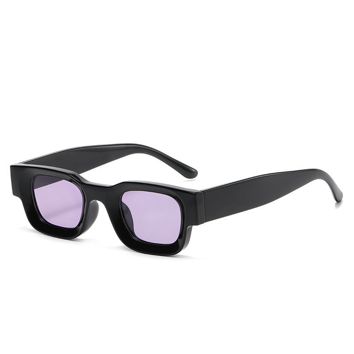 Men's Retro Small Frame Sunglasses – PC Frame AC Lens UV400 Protection