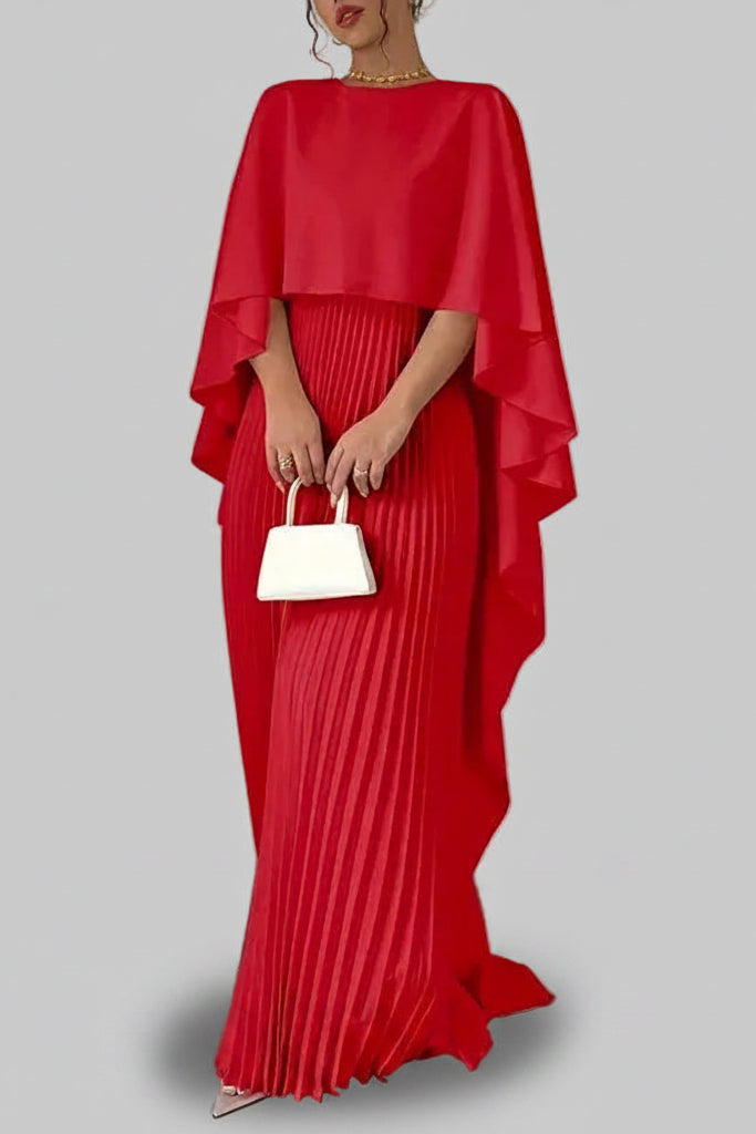 Batwing Sleeve Maxi Dress – Lightweight Summer Women&
