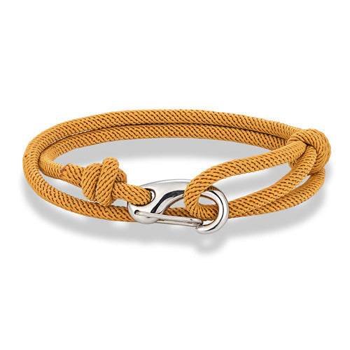 Milan Rope Bracelet Set – Double-Layer Lobster Clasp for Couples