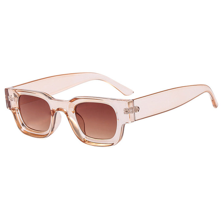Men's Retro Small Frame Sunglasses – PC Frame AC Lens UV400 Protection