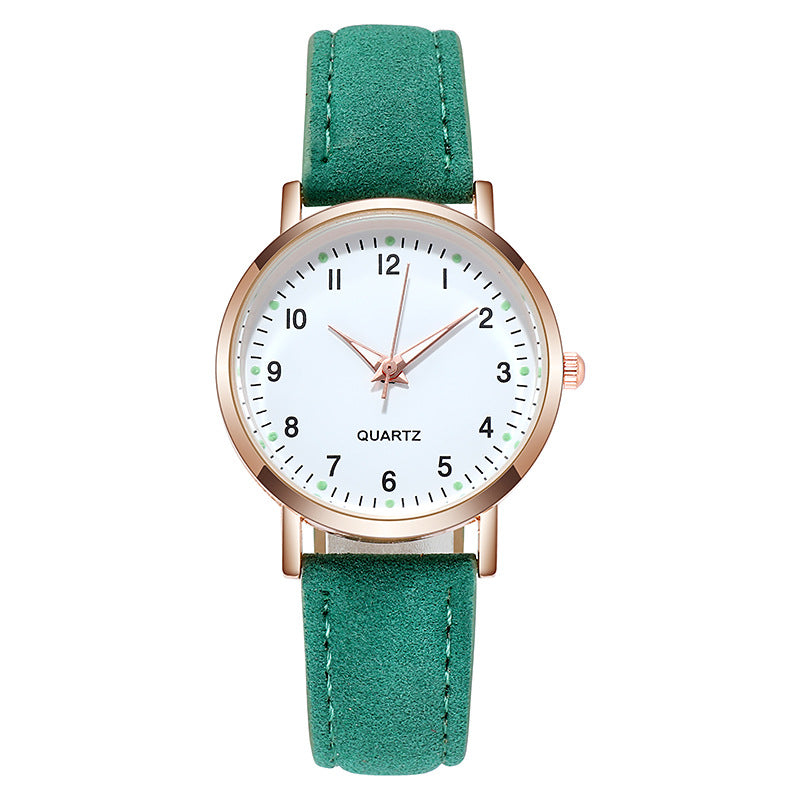 Women's Retro Quartz Watch – Vintage Lightweight Casual