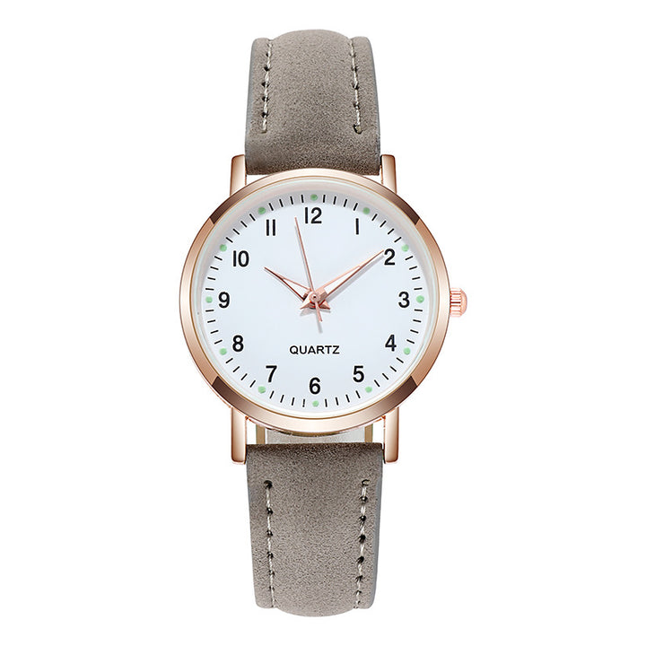 Women's Retro Quartz Watch – Vintage Lightweight Casual
