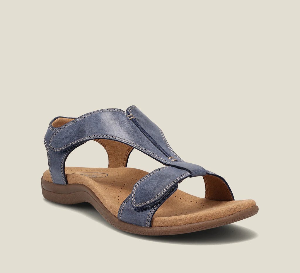 Women's Orthopedic Vegan Leather Sandals – Memory Foam