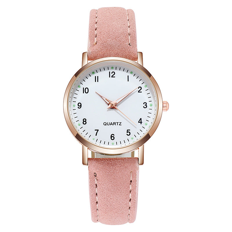 Women's Retro Quartz Watch – Vintage Lightweight Casual