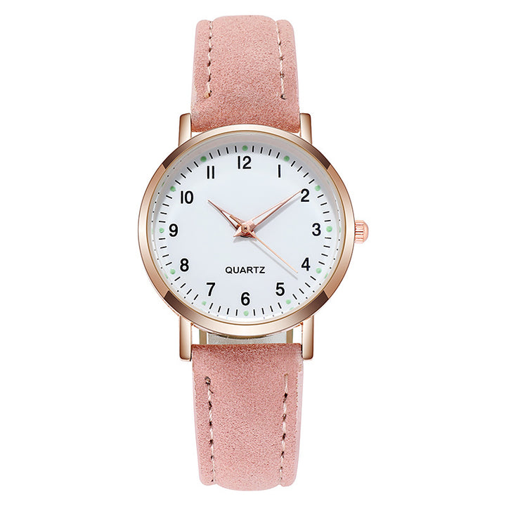 Women's Retro Quartz Watch – Vintage Lightweight Casual