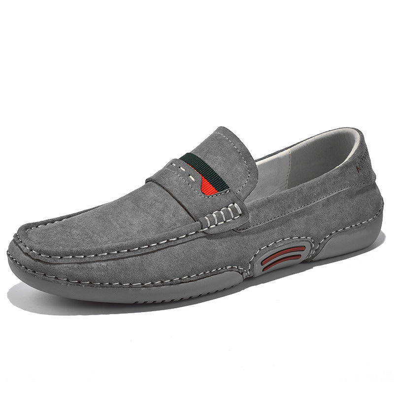 Men's Penny Loafers – Suede Moccasin Driving Slip-On