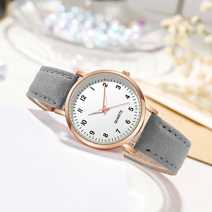 Women's Retro Quartz Watch – Vintage Lightweight Casual