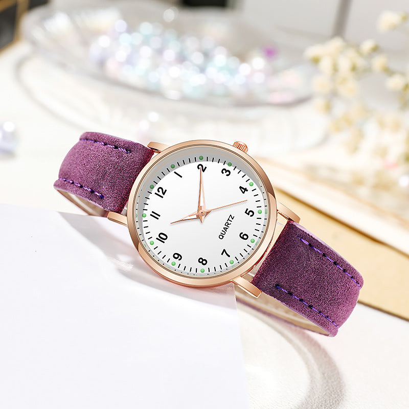 Women's Retro Quartz Watch – Vintage Lightweight Casual