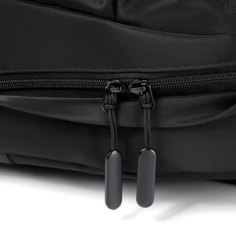 Mens Backpack – Multi-Compartment Structured Oxford Fabric Bag