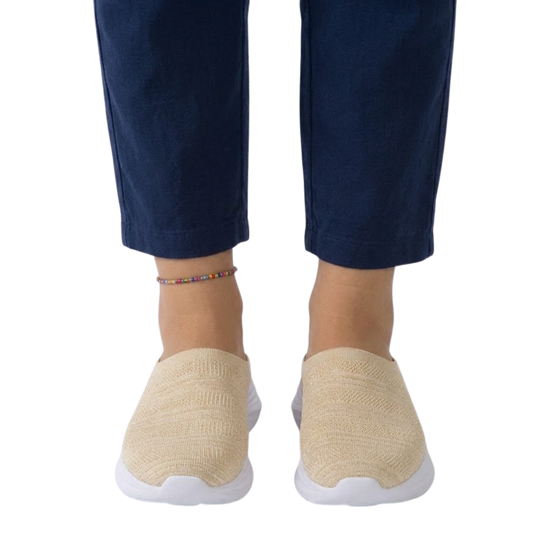 Women's Slip-On Sneakers – Breathable Mesh & Ergonomic Design
