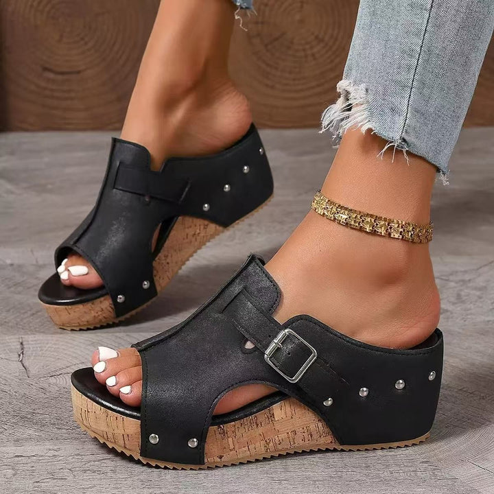 Platform Sandals for Women – Strappy Elevated Heeled Style