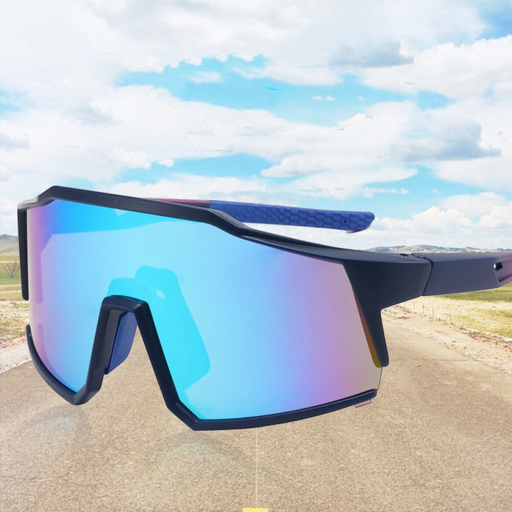 Cycling Sunglasses Men – UV Protection Wrap Lens