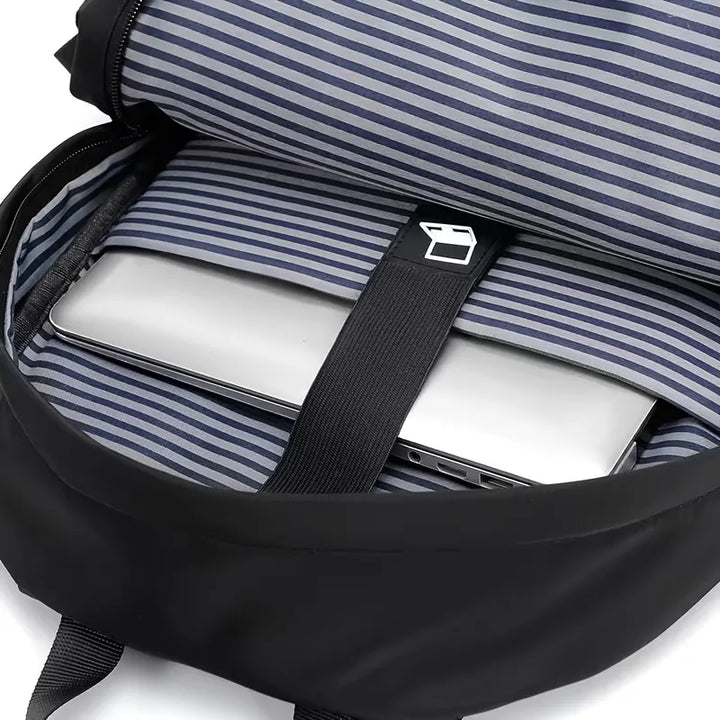 Mens Backpack – Multi-Compartment Structured Oxford Fabric Bag