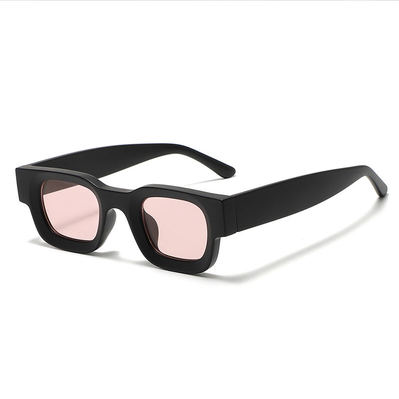 Men's Retro Small Frame Sunglasses – PC Frame AC Lens UV400 Protection