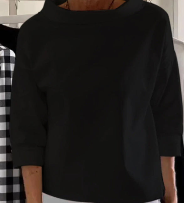 Floral Blouse Women – Oversized Wide Sleeve Relaxed Fit Top