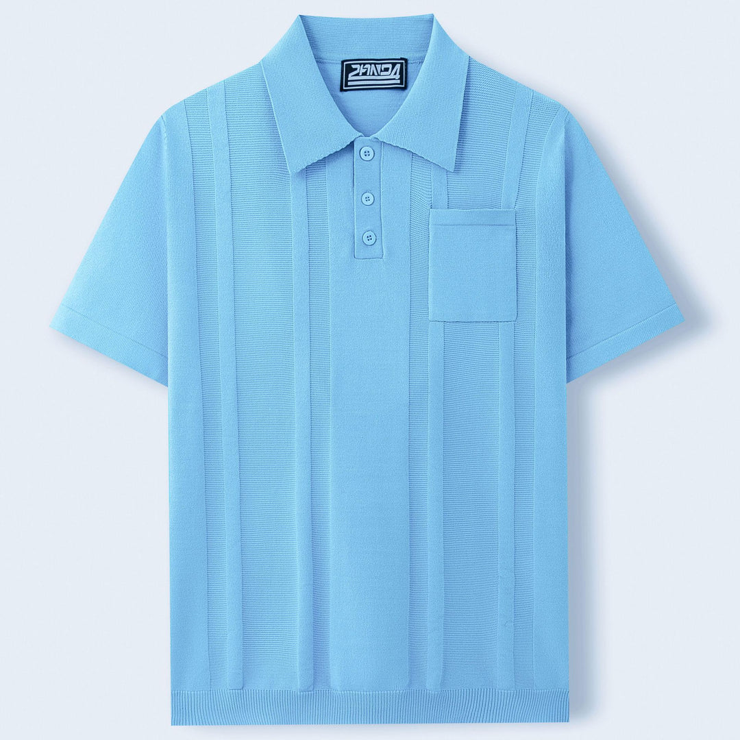 Men's Polo Shirt – Classic Short Sleeve Smart Casual Top