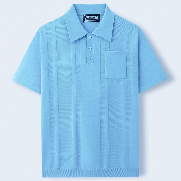Men's Polo Shirt – Classic Short Sleeve Smart Casual Top