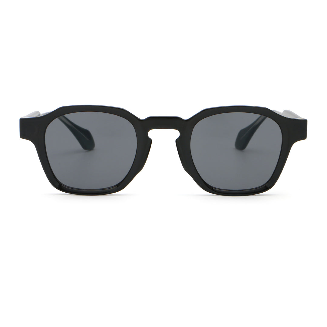 Men's Square Sunglasses – Structured UV400 Frame
