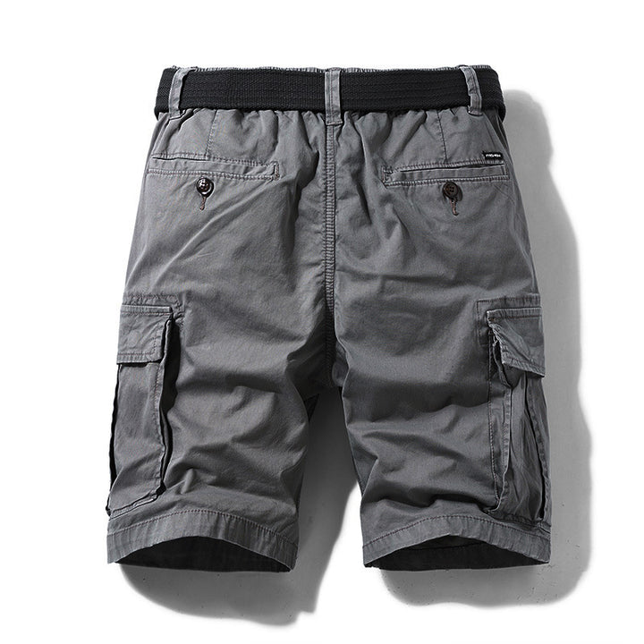 Men's Cotton Cargo Shorts – Relaxed Fit Multi-Pocket