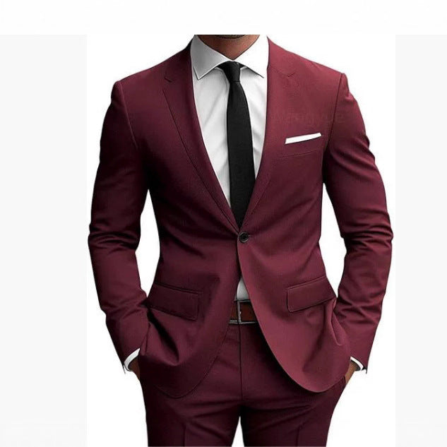 Men's Linen Blazer – Slim Fit Smart Casual Summer Style