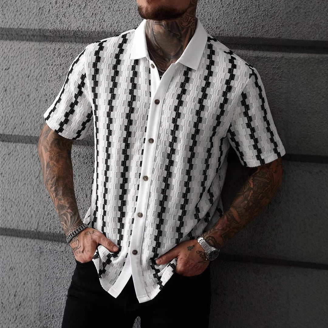 Men's Button-Down Casual Shirt – Relaxed Fit & Classic Style
