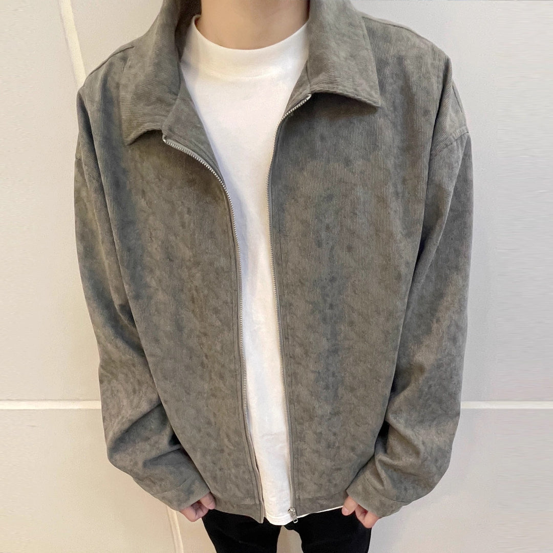 Men's Cropped Padded Jacket – Retro Short Quilted Fit