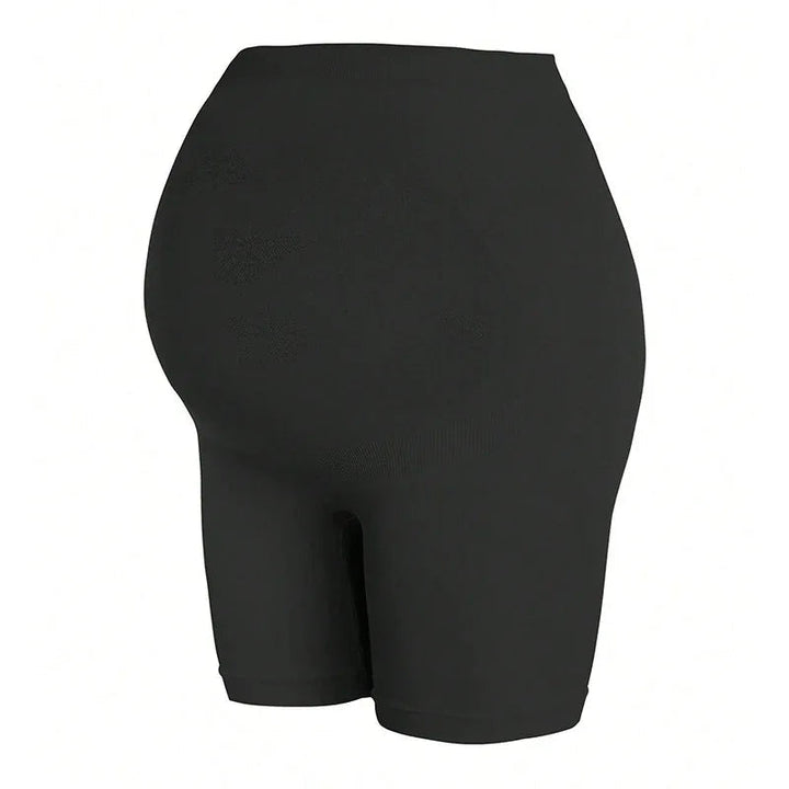 Maternity Shorts – High-Waist Bump Support Mid-Thigh Stretch
