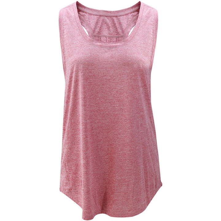 Women's Sleeveless Workout Vest – Slim I-Strap Fitness Top