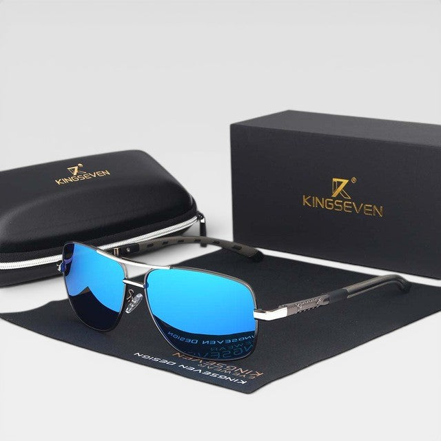 Men's Polarized Aviator Sunglasses | Lightweight Metal Frame