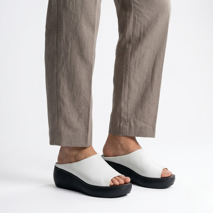 Women's Platform Wedge Sandals – Open Toe Elevated Sole