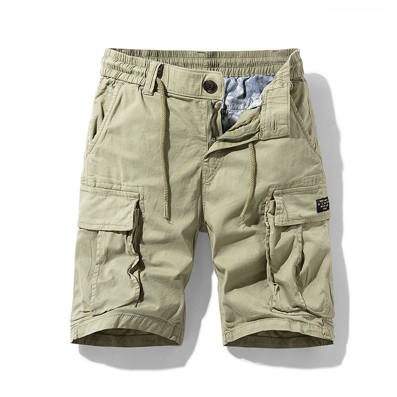 Men's Cotton Cargo Shorts – Relaxed Fit Multi-Pocket