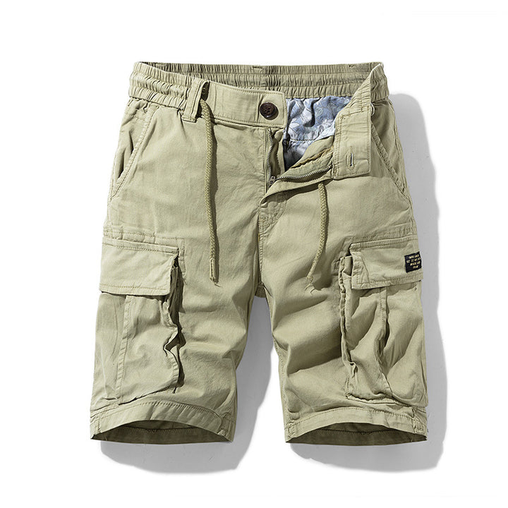 Men's Cotton Cargo Shorts – Relaxed Fit Multi-Pocket