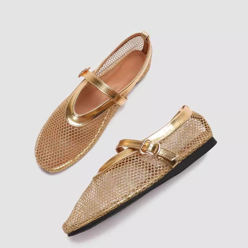 Women's Dress Pumps – Mesh Hollow-Out Breathable Heels