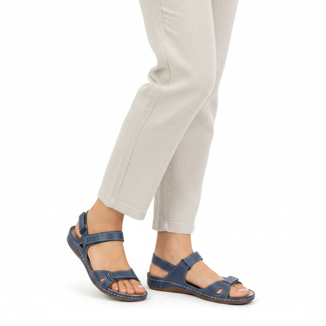 Women's Walking Sandals – Adjustable Straps & Cushioned Sole