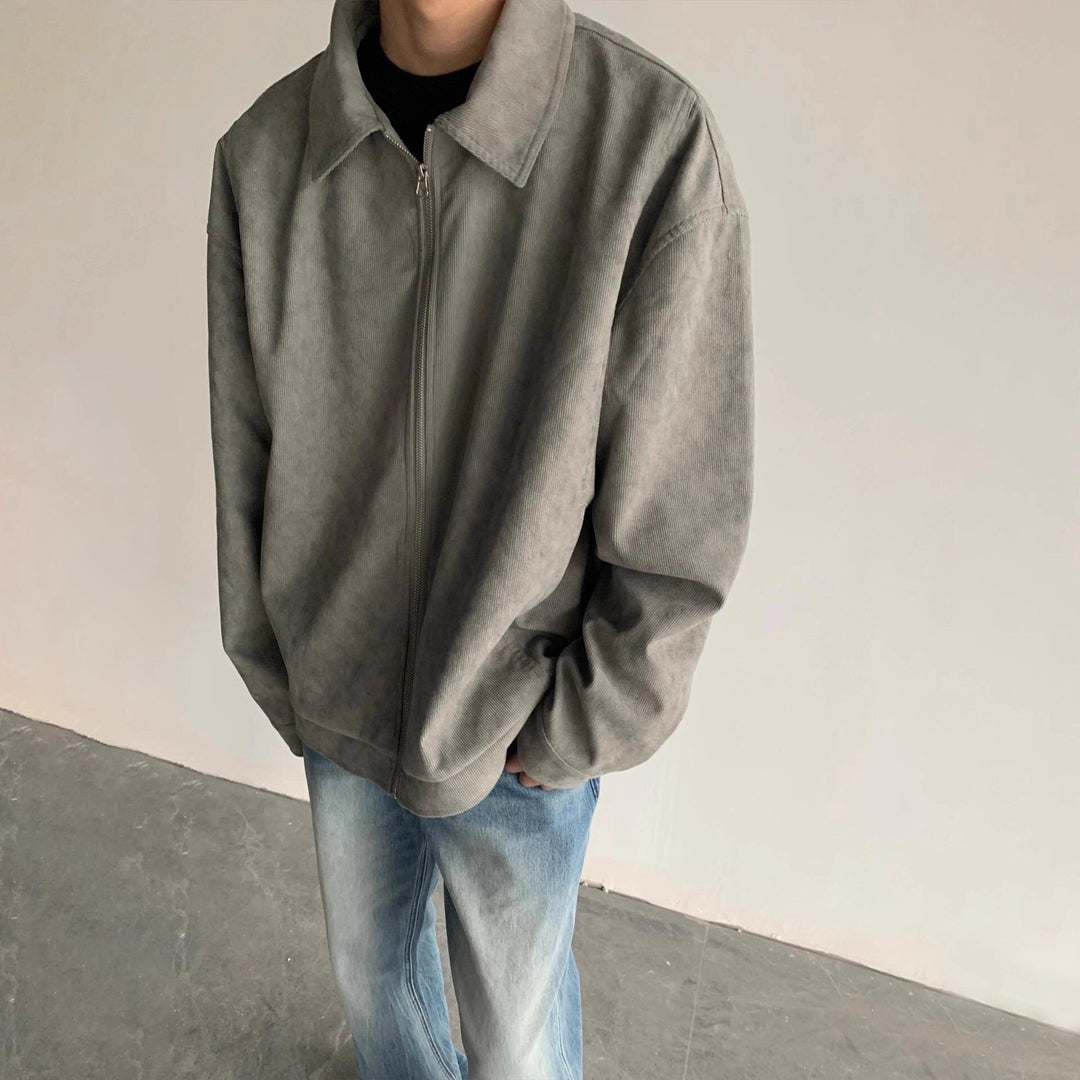 Men's Cropped Padded Jacket – Retro Short Quilted Fit