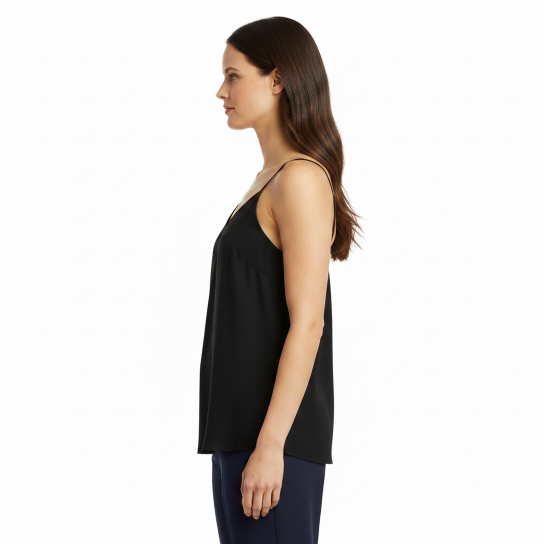Women's Linen Spaghetti Strap Tank Top | Relaxed Loose Fit