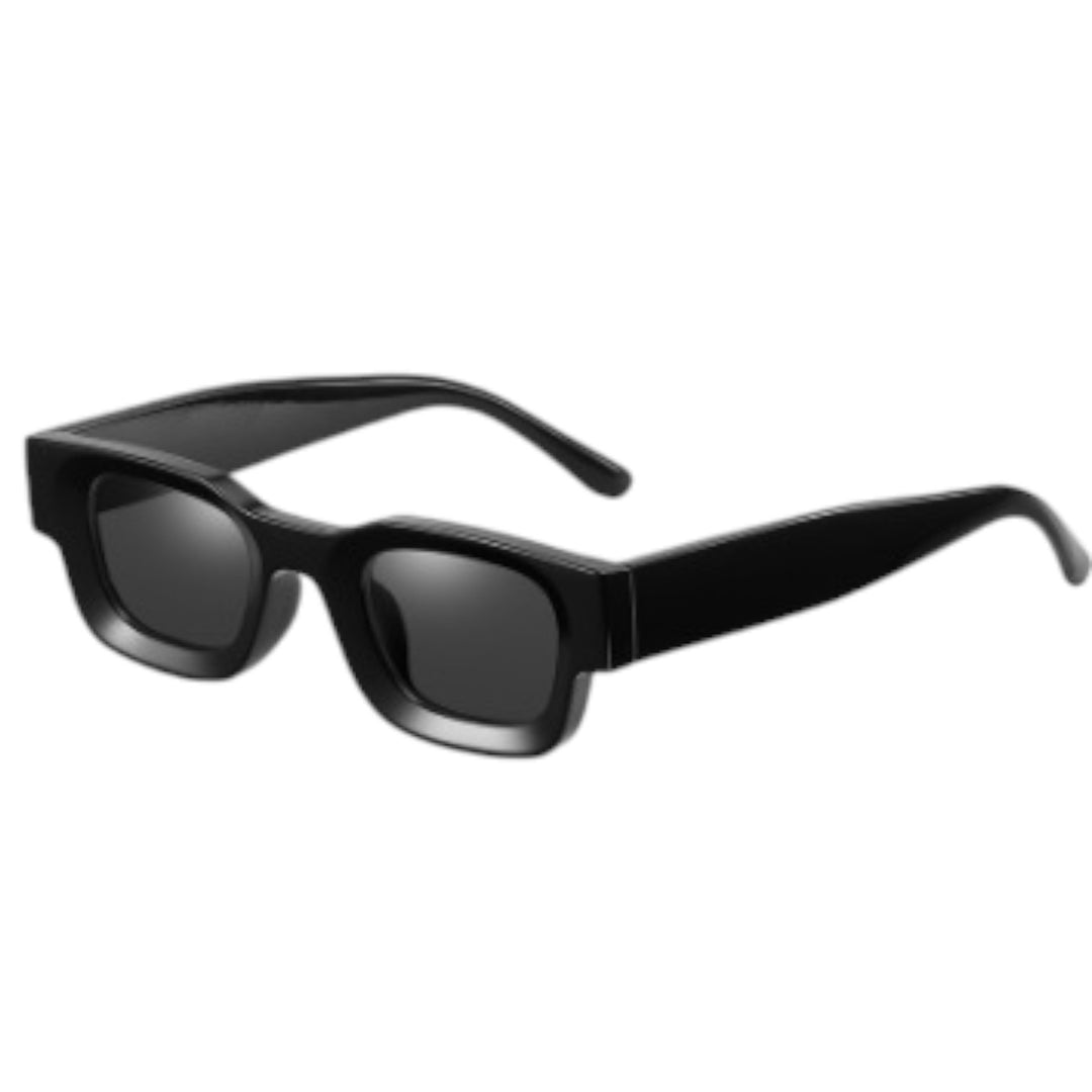 Men's Retro Small Frame Sunglasses – PC Frame AC Lens UV400 Protection