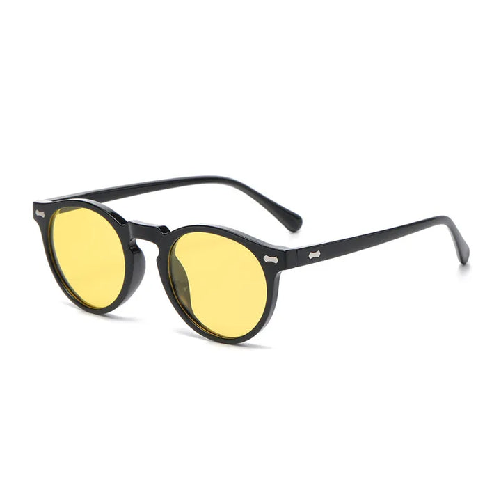 Polarized Round Sunglasses for Men – UV400 Protection