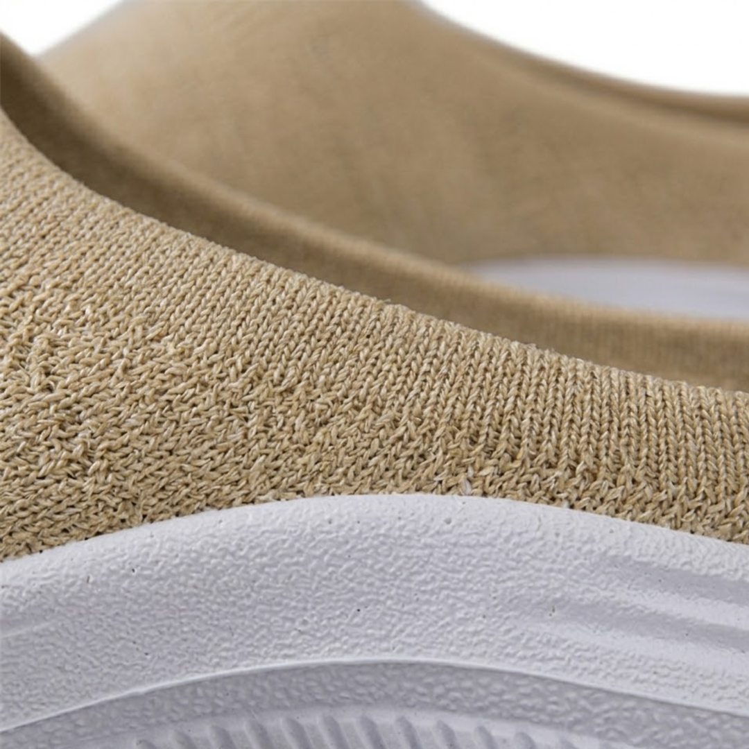 Women's Slip-On Sneakers – Breathable Mesh & Ergonomic Design