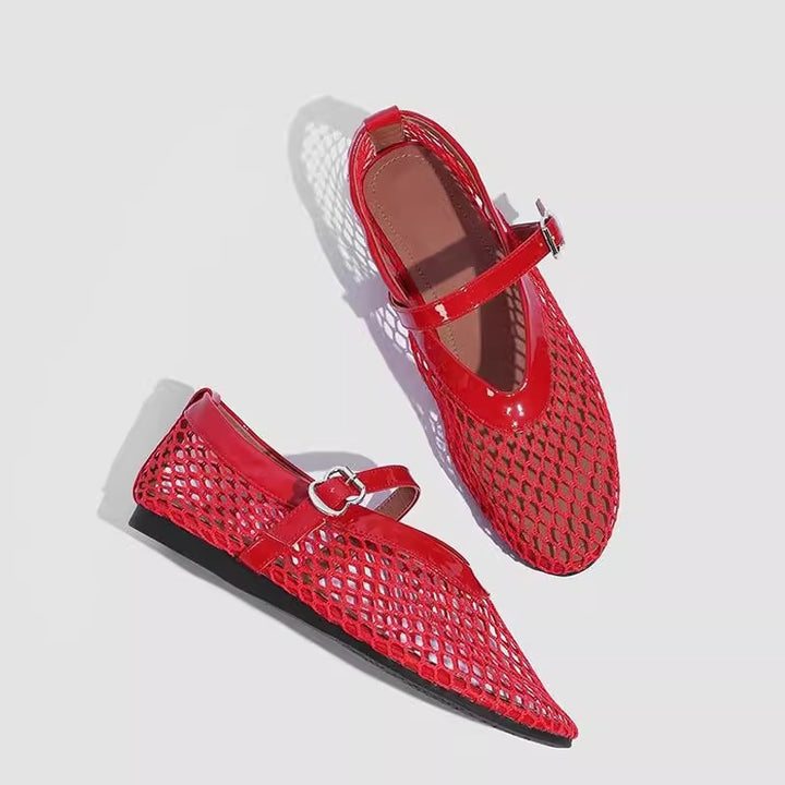 Women's Dress Pumps – Mesh Hollow-Out Breathable Heels