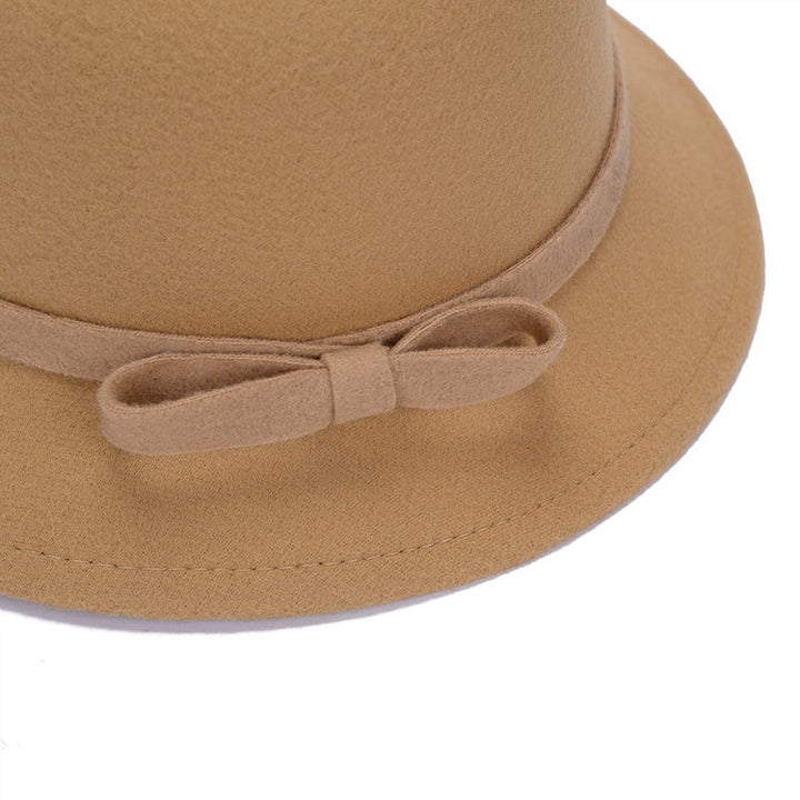 Women's Vintage Cloche Hat – Bow Detail Classic Silhouette