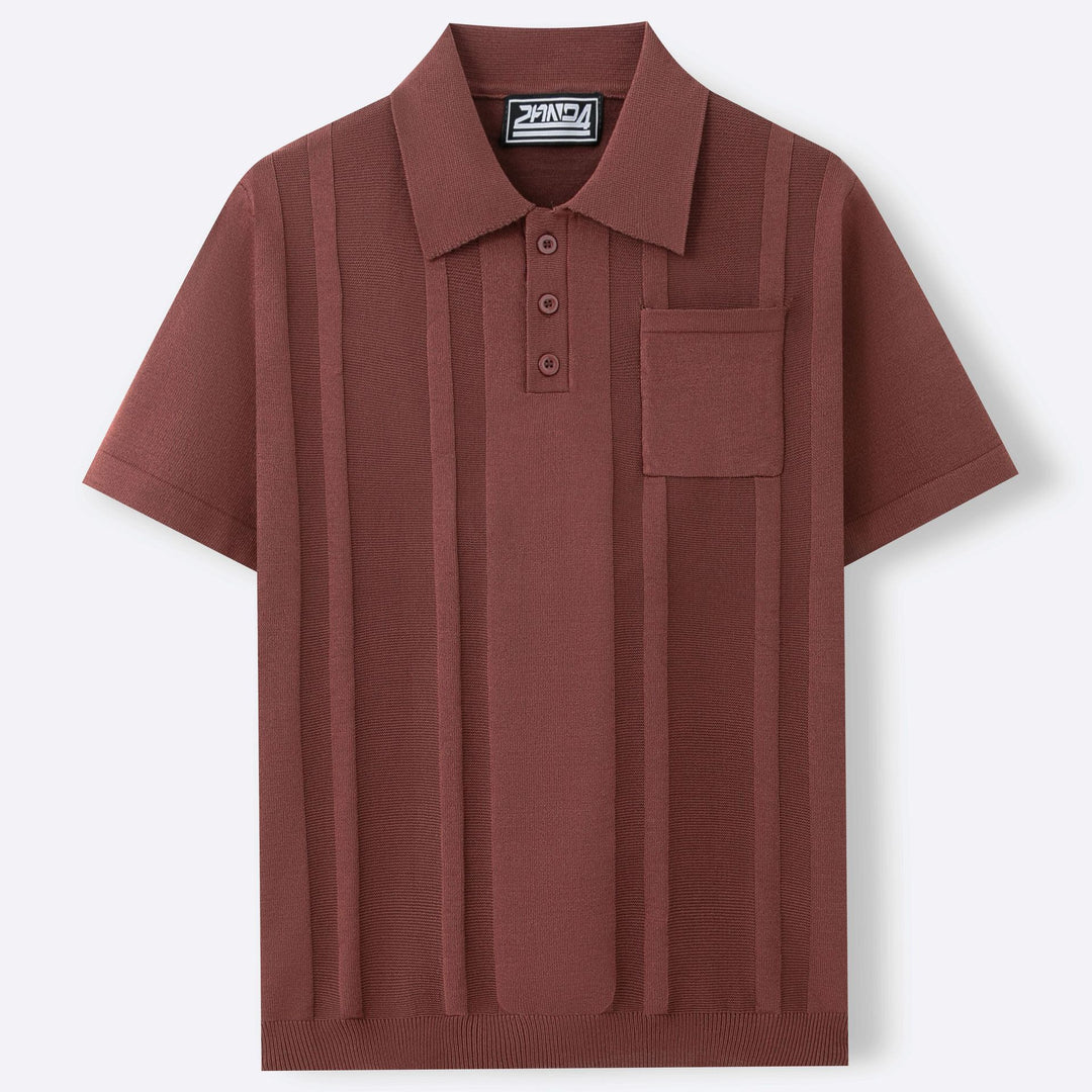 Men's Polo Shirt – Classic Short Sleeve Smart Casual Top