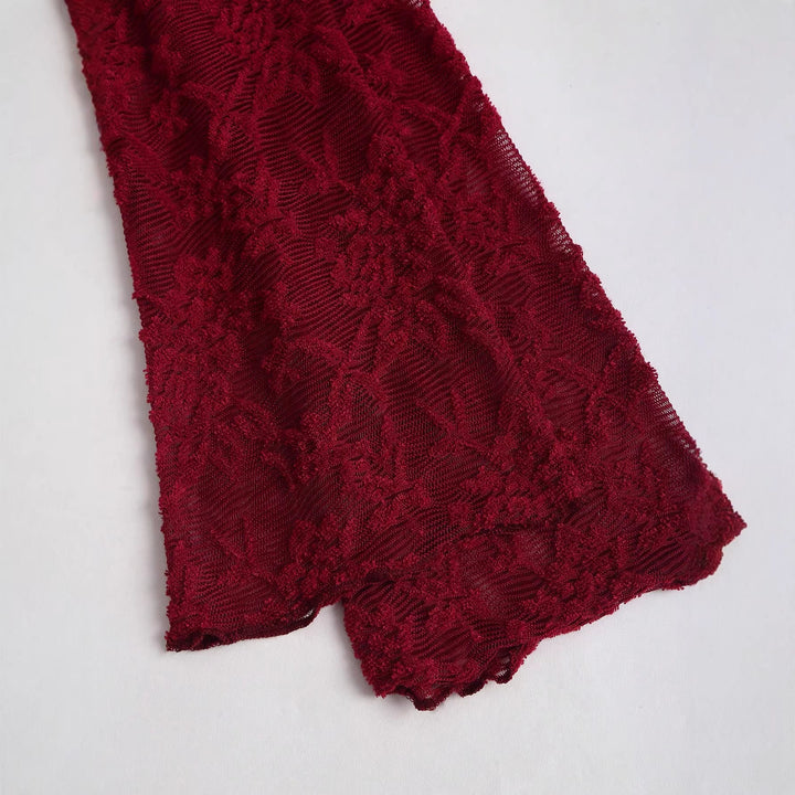 Lace Mini Dress – Figure-Flattering Floral Detail